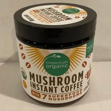 Organic Mushroom Coffee - Simple Truth - 30 Servings, Instant Mix Extract Powder