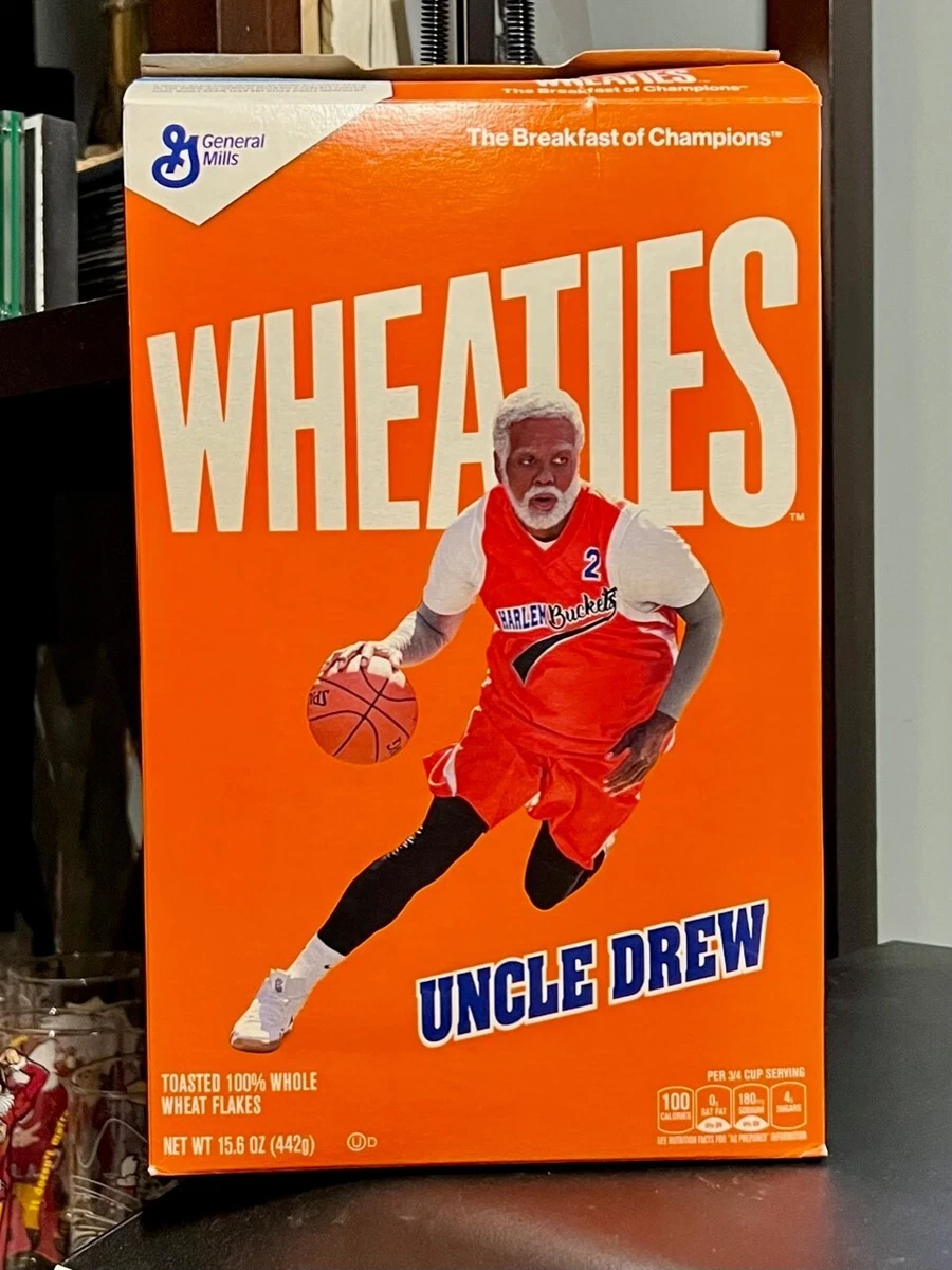 Kyrie Irving Uncle Drew Wheaties Cereal Box Opened Boston Celtics