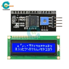 1602 16x2 LCD Character Display + IIC/I2C Serial interface Board Module DC 5V