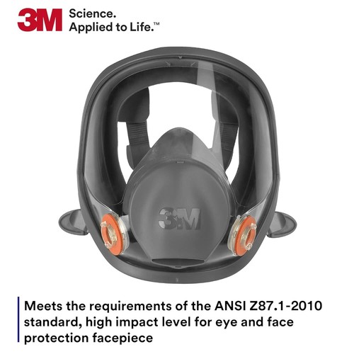 3M 6900 Full Facepiece Reusable Respirator Protection Large USA Seller - Picture 6 of 7