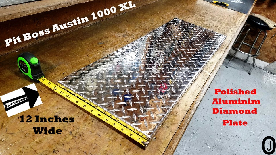 Austin Xl Rack Pit Boss1000 AUSTIN XL Pellet Grill Aluminum Diamond Plate Large ...