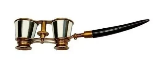 Lorgnons En Laiton De L'Opéra Antiques Vintage - Photo 4/4