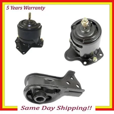 Engine Motor & Trans. Mount Set 3 For 1997-1999 Acura CL Premium Coupe 3.0L FWD
