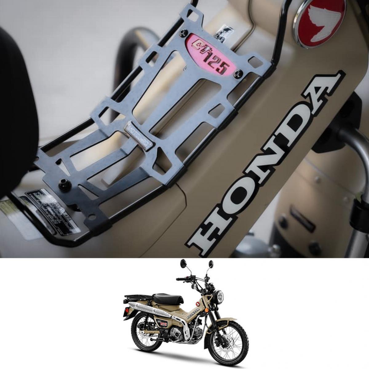 CENTER RACK CARRIER LUGGAGE V3 FOR HONDA CT125 CT HUNTER CUB TRAIL 125 ...
