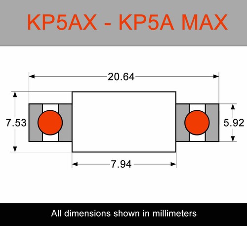 Kit Marin Quad Link 1 y 2 Brazo Oscilante Marco Pivote y Cojinete de Enlace Max KP5AX x 8 - Imagen 4 de 6