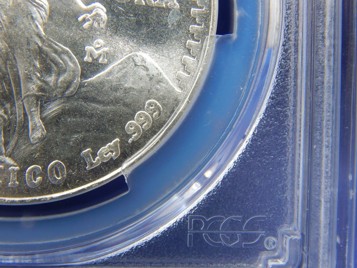 1988 DDO Mo PCGS MS66 MEXICO 1 oz SILVER LIBERTAD ONZA