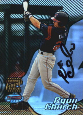 A2202- 2002 Bowman's Best Blau #99 Ryan Kirche Auto - Nm-Mt