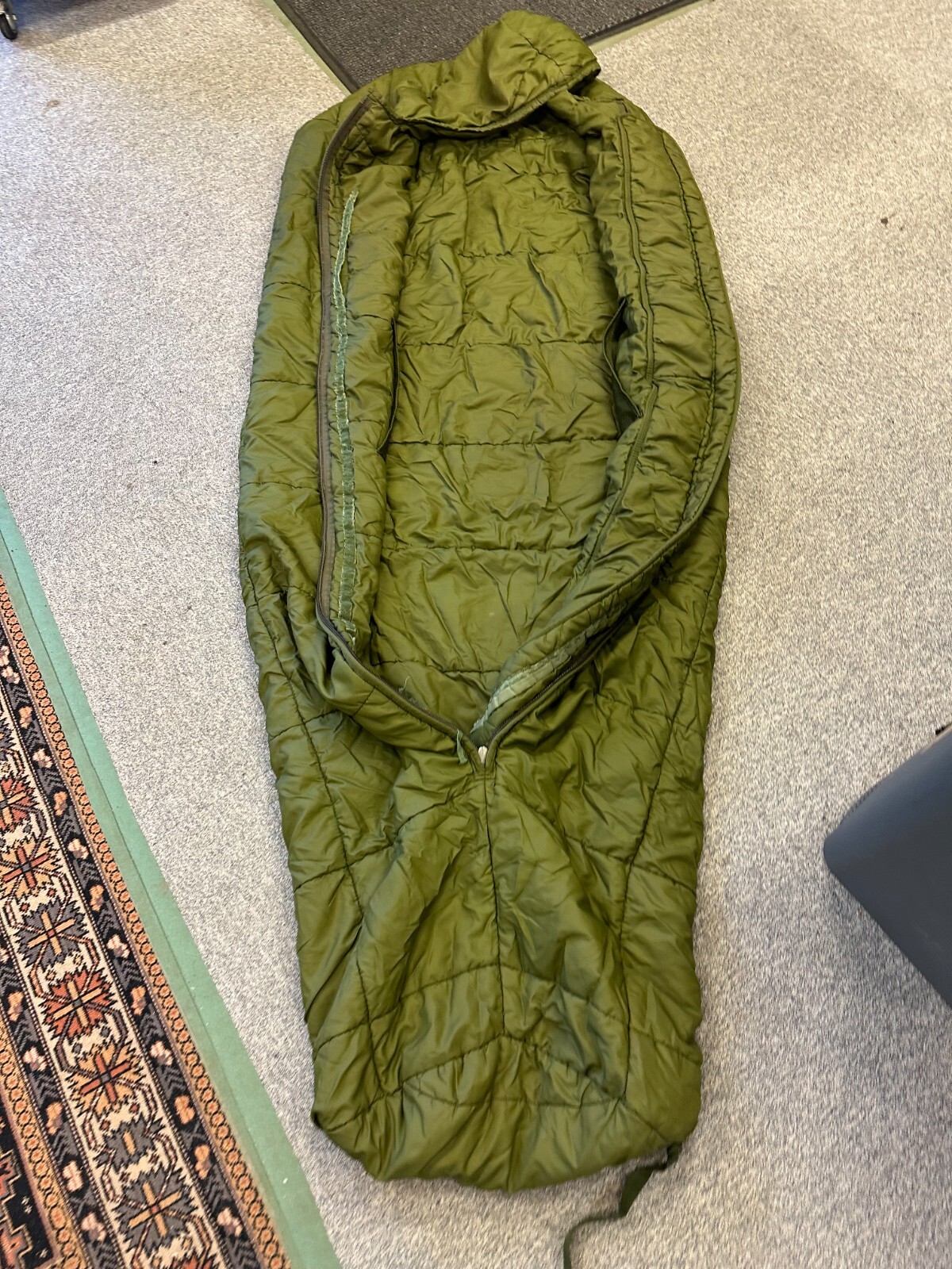British army surplus medium weight sleeping bag eBay