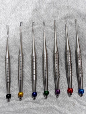 New Dental PDL Elevators Set of 7 Mediment Instruments