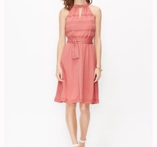 Ann Taylor Dusty Pink Sleeveless Dress Size S