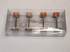 TAG Dining Table Heart Motif Name Tag Holders and Tags
