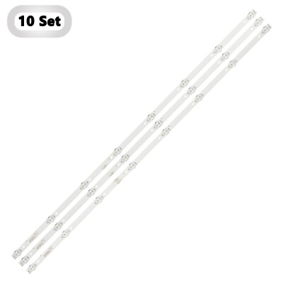 10set LED Backlight Strips For UA43EKII UA43EK1100US JS-D-JP43DM-A81EC MS-L2317