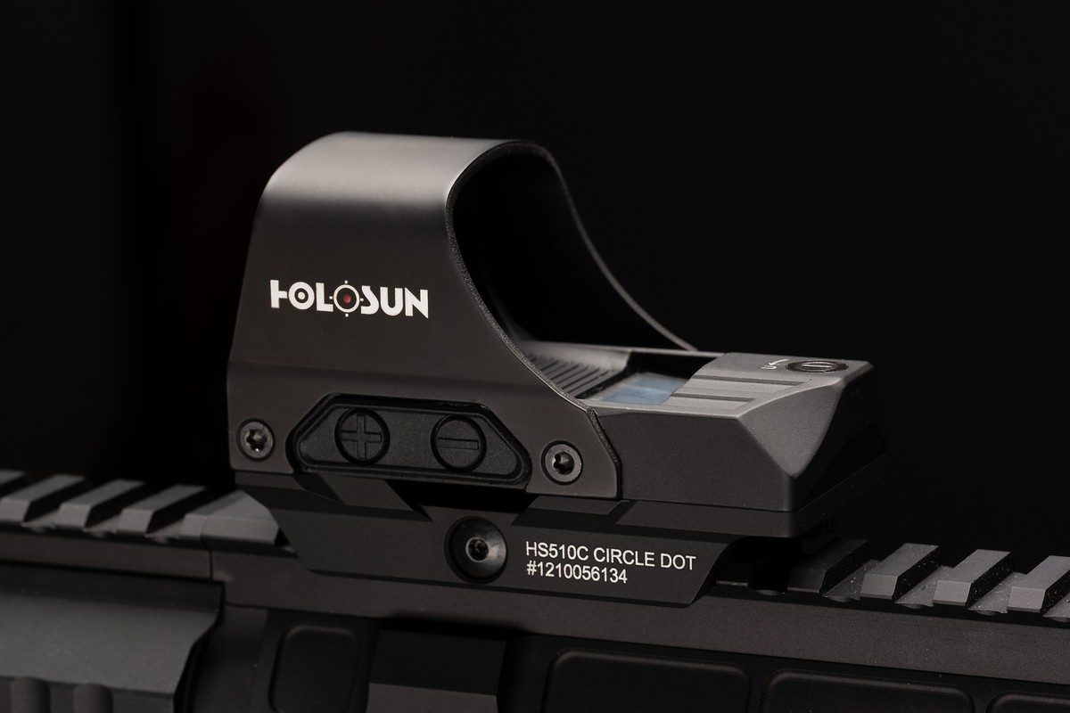 Holosun HS510C Red Dot Open Reflex Sight 2 MOA Dot & 65 MOA