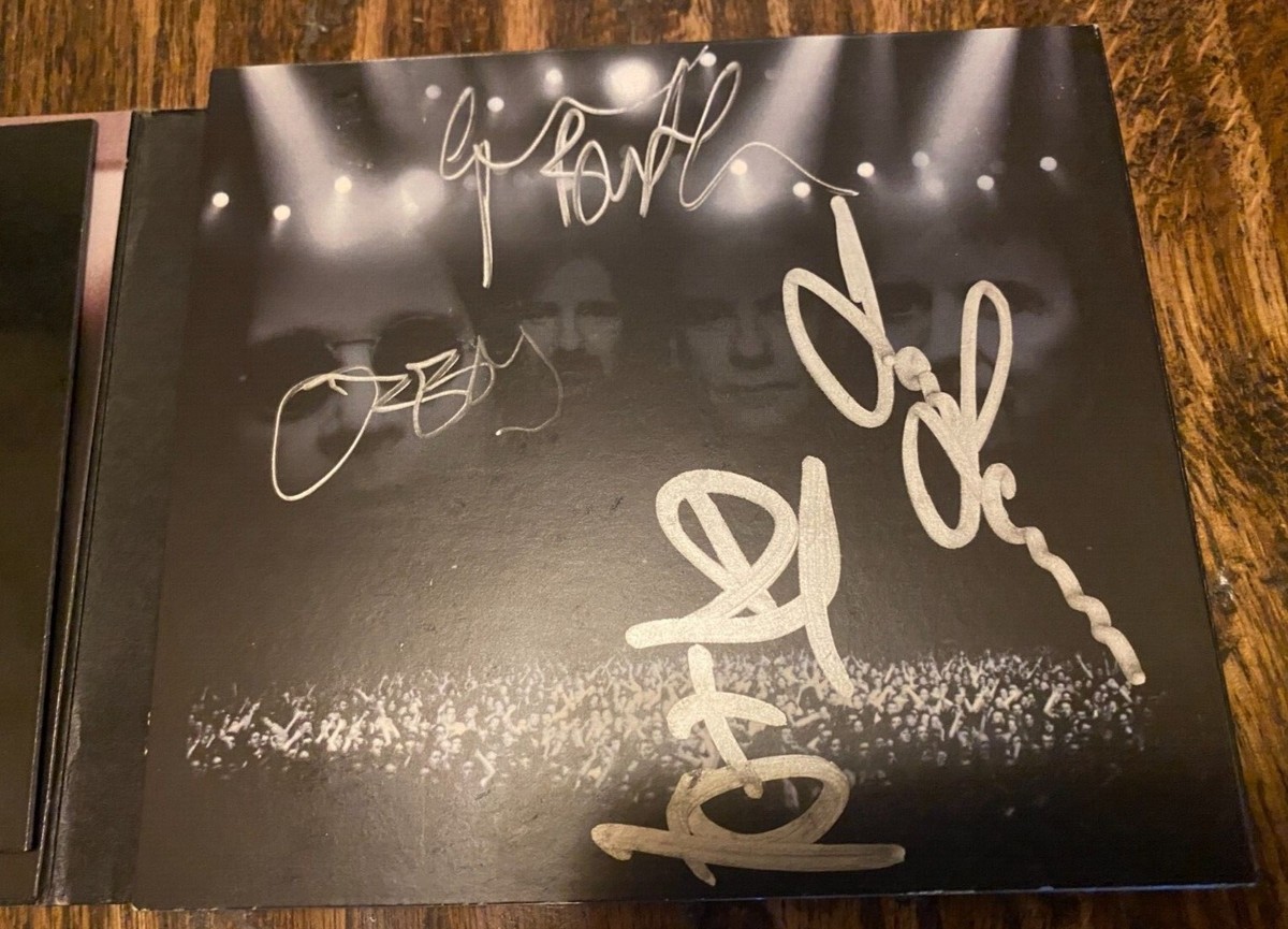 Black Sabbath Ozzy Osbourne Signed Autographed Reunion CD Booklet