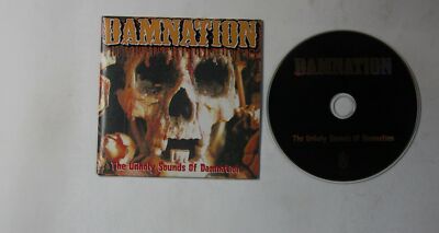 Damnation The Unholy Sounds Of Damnation GER Adv Cardcover CD 2003 Punk HC