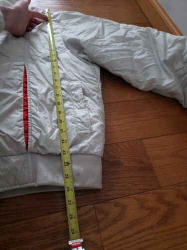 Vintage Comfy Down Puffer Jacket Mens Size S/M Zip Up 70s Made In USA - Picture 5 of 5