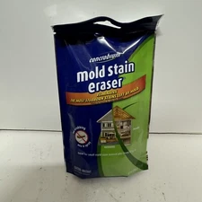 Concrobium Mold Stain Eraser. 3.5 ounce Packet Treats 50 Square Feet 3.5 OZ HTF
