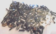 ILLINOIS POCKET WATCH MISC SCREWS ---100  SCREWS   SMALL ----CC-87-1