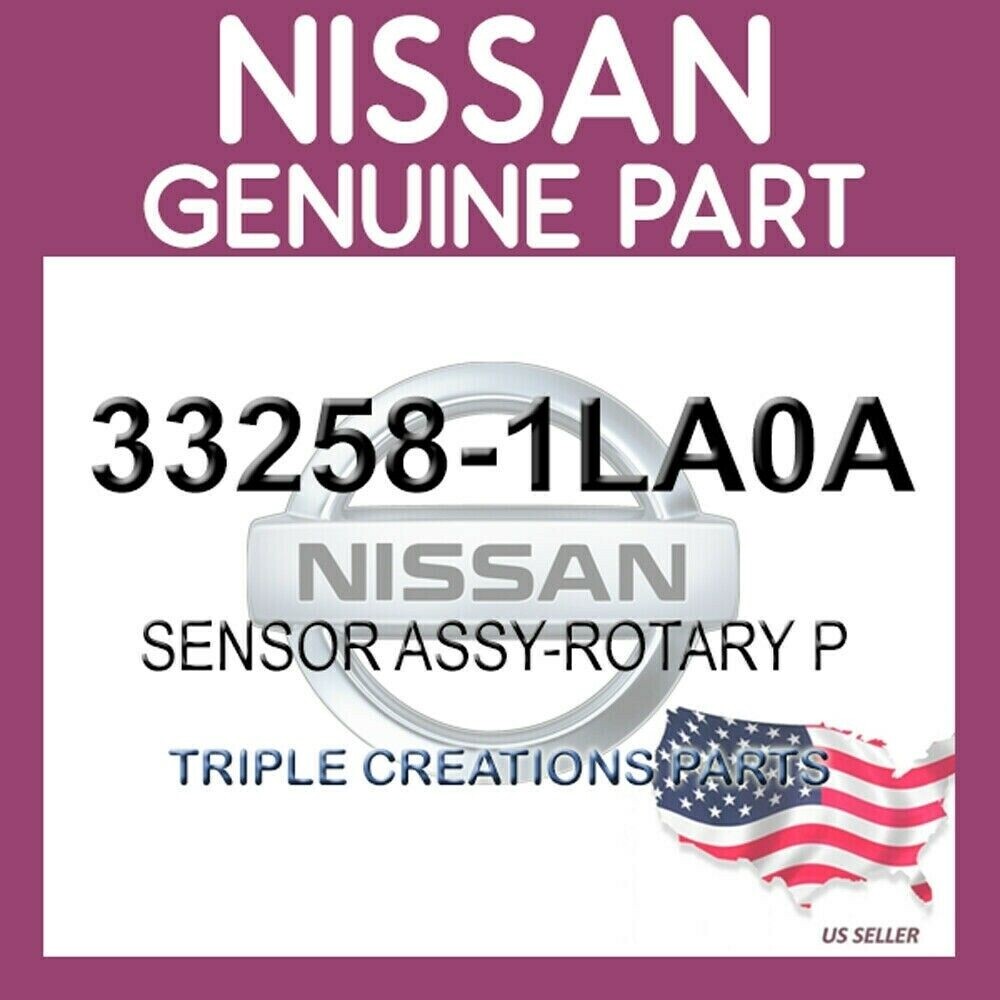 Genuine Nissan OEM 33258-1LA0A SENSOR ASSY-ROTARY POSITION