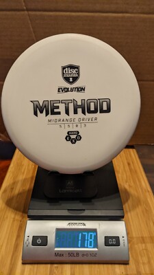 Used White Discmania Evolution METHOD EXO Hard Mid-Range 178g 