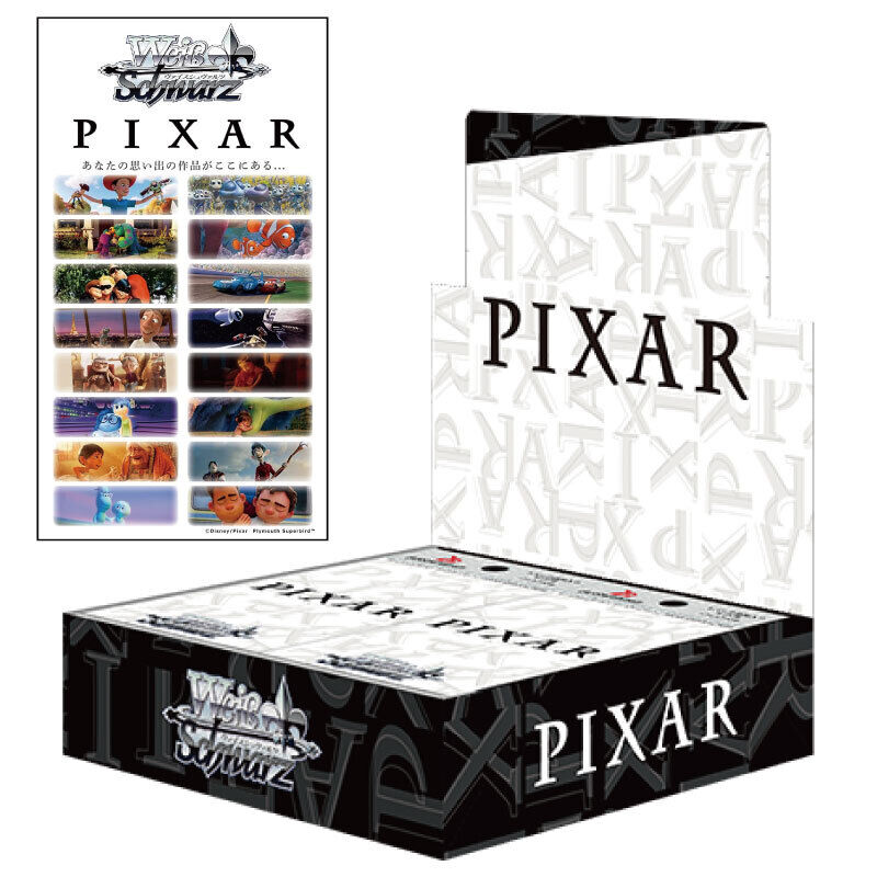 Weiss Schwarz Booster Packs Box Pixar Characters Card Game Weiss Schwarz Booster Packs Box Pixar Characters Card Game