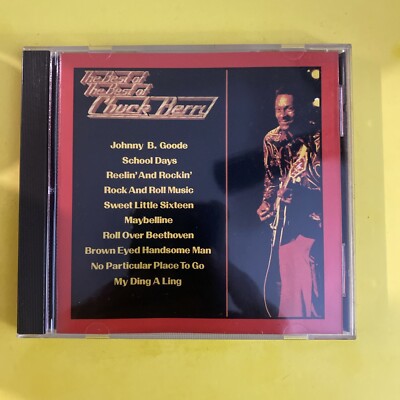 CHUCK BERRY THE BEST OF THE BEST OF (CD 1987) HOLLYWOOD - LIKE NEW FREE SHIPPING