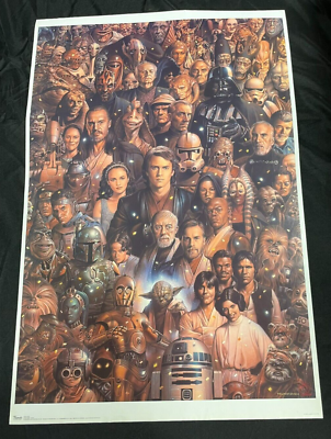 2008 Star Wars Saga Celebration Tsuneo Sanda 22x34 Poster #9405 AA