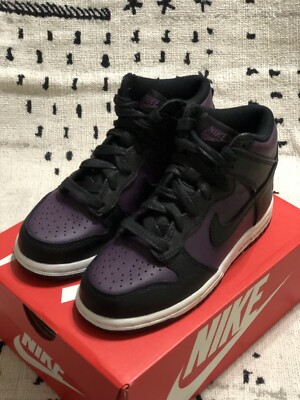 Nike Dunk High PS Sz 12.5C '' Fragment Bejing'' Wine/Black-White DJ4285-600  