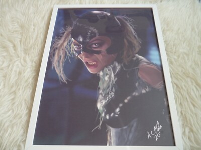 Geek Gear A3 Poster Original Handsigniert von Künstler Catwoman Batman Returns