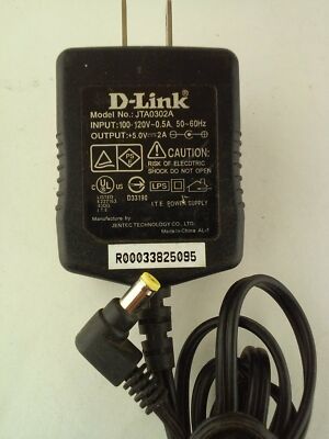 D-Link JTA0302A Power Supply Adapter 5V 2A