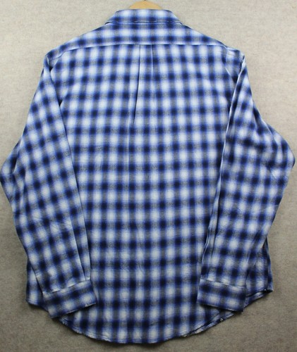 Cal Golden Bears Red Jacket Men's Long Sleeve Button Up Checked Shirt XL - Picture 6 of 7