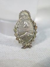 OLD SMALL DECORATION COAT OF ARMS ARGENTINA REVOLUTION 1813 PHRYGIAN CAP