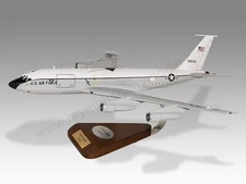 Boeing EC-135C Looking Glass USAF Desk Wood Airplane New Model Small Scale 1/130