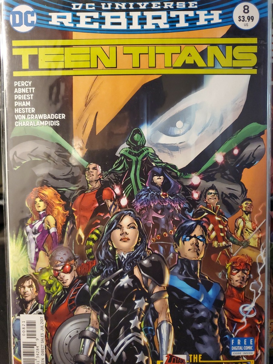 Dc universe Rebirth Teen Titans # 8 | eBay