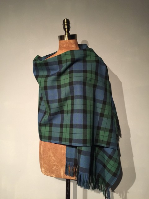 burberry linen scarf
