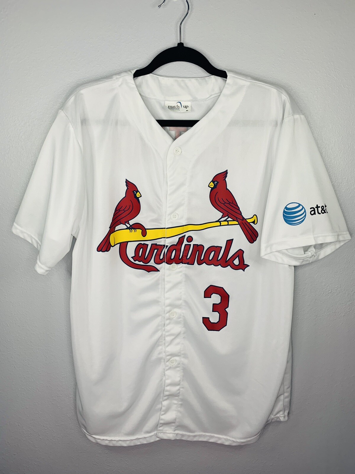 St. Louis CARDINALS MLB Carlos Beltran #3 Mens Baseball Jersey Size XL