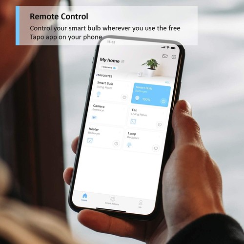 TP-Link Tapo L530B Bombilla WiFi Inteligente B22 9W Multicolor Paquete de 4 Alexa Google Home - Imagen 5 de 11