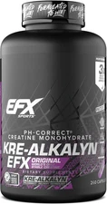 EFX Sports KRE ALKALYN - pH Correct Buffered Creatine Monohydrate Pills 260 Caps