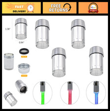 4 Pack Color Changing LED Faucet Light - Temperature Sensitive Gradient Tap for