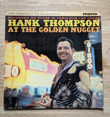 Hank Thompson/At The Golden Nugget/1961 Capitol Mono LP Vinyl Country