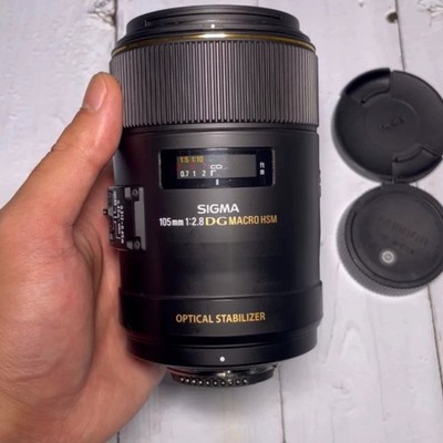 Sigma AF 105mm f2.8 EX DG Macro HSM OS Lens Nikon F