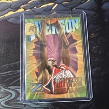 1997 Allen Iverson rookie card #151 . rookie card picture