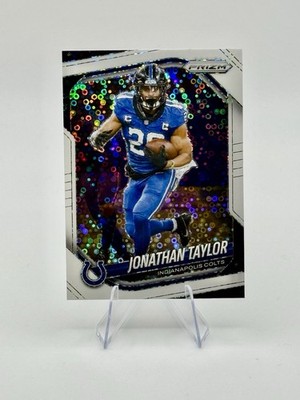 2025 Panini Prizm Jonathan Taylor White Disco Prizm Colts NFL