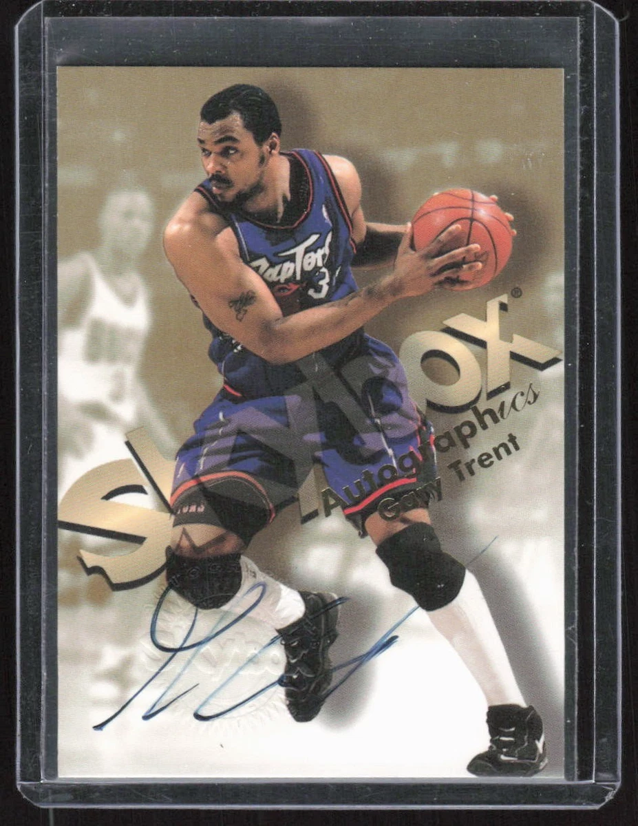 Gary Trent Basketball Autographed Sports Trading Cards