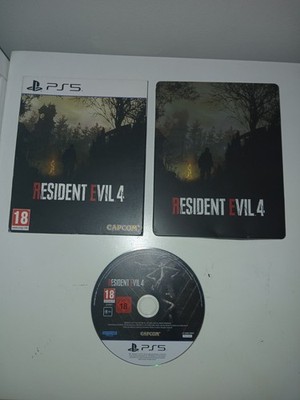 Resident Evil 4 Remake PS5 Steelbook Limited/Collectors Edition sehr guter Zustand Playstation