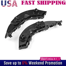 Front Bumper Retainer Bracket Support For 2006-2011 Honda Civic Sedan 2pcs LH RH