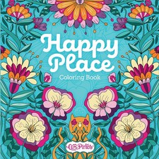 Happy Place Coloring Book: Adult Book for Relaxation and Stress...
