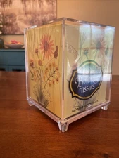 Vintage Kleenex Boutique Floral Tissues 2-Ply New Sealed Box Plastic Dispenser