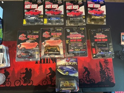 Racing Champions Hot Rod Collectables & Motor Trend Low riders Lot Of 9