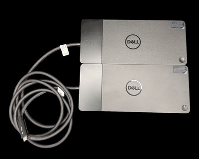 2 Dell WD19TBS Thunderbolt USB-C Docking Station w/ 180W Adapter HDMI DP USB